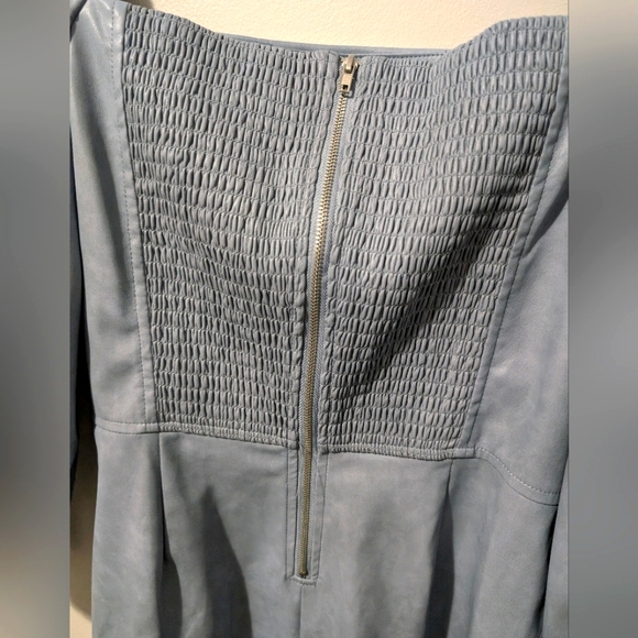 7 For All Mankind Vegan Leather Dress - Picture 7 of 10